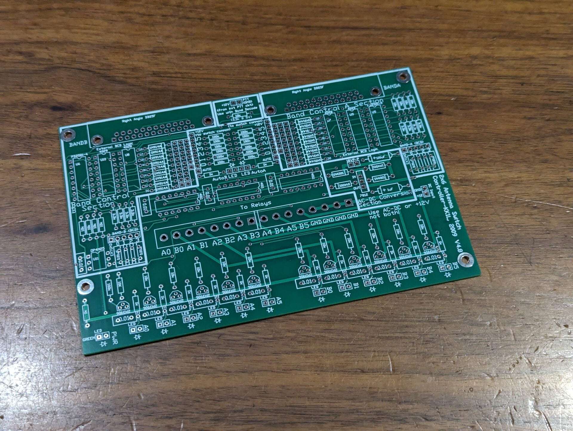 Dual Decoder / Controller PCB (for 2x6 only)